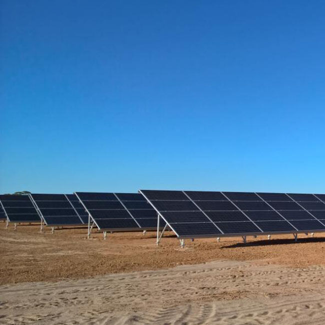 保加利亚200KW太阳能地面安装系统项目已完成生产