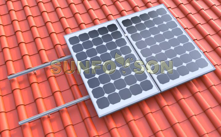 top roof solar panel mounting structure supplier