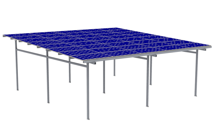 solar sunshield mounting frame