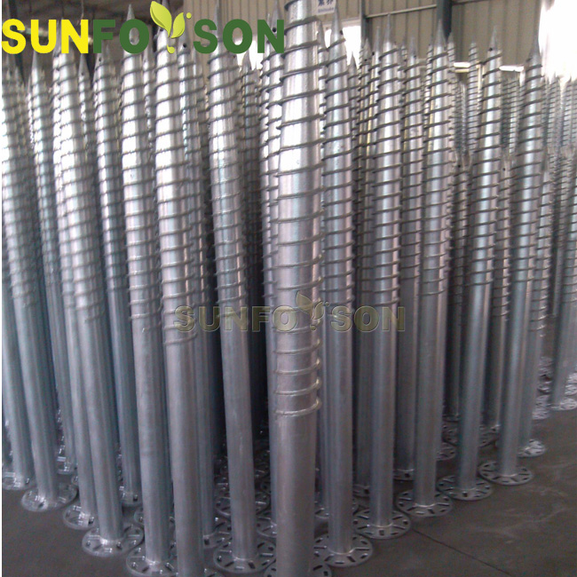 Screw Pile Foundation System