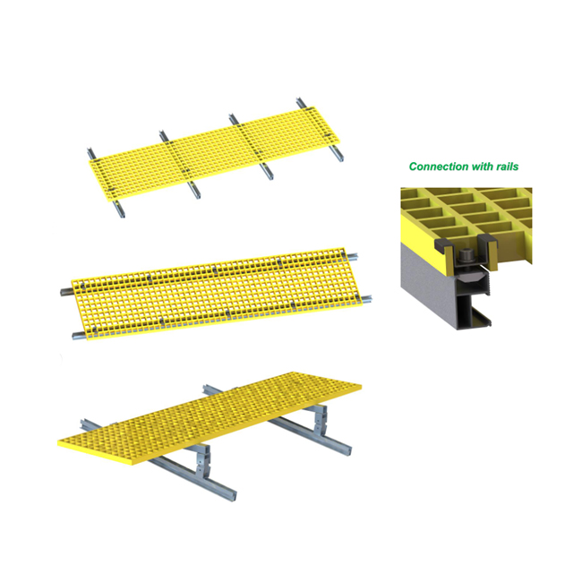 FRP防滑板在太阳能安装中的应用